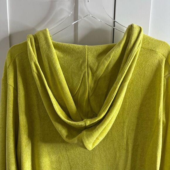 Andie Yellow Terry‎ Hoodie Dress Tunic Swim Coverup size M NWT - Picture 10 of 12